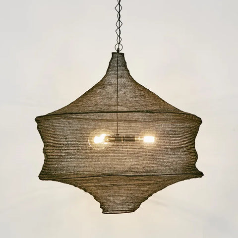 EMAC & LAWTON Beverly Hanging Lamp Antique Brass