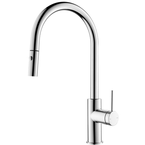 BELLA VISTA Mica Pull-Out Gooseneck Sink Mixer