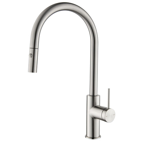 BELLA VISTA Mica Pull-Out Gooseneck Sink Mixer