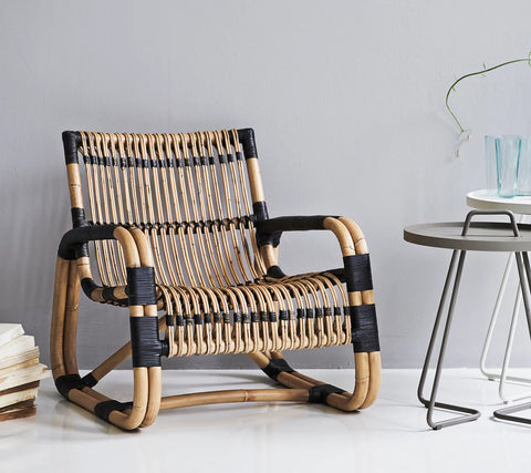 Cane-Line Indoor/Outdoor Lounge Chair - Curve