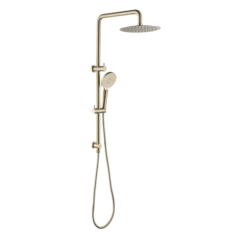 BELLA VISTA Mica Dual Shower Rail - Round
