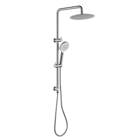 BELLA VISTA Mica Dual Shower Rail - Round