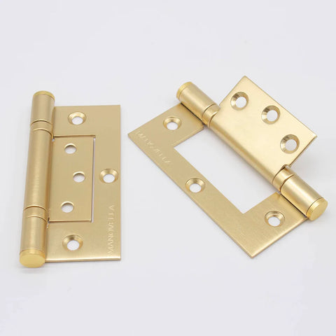 MANOVELLA Ball Bearing Fast Fix Hinge (Pair) 100mm x 70mm