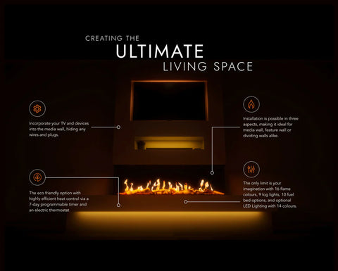 ELECTRIC FIREPLACE - Luminosa 150E