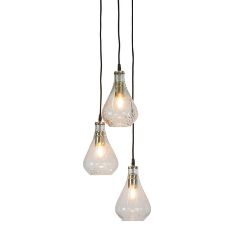 ZAFFERO Lustre Teardrop Cluster Ceiling Pendant