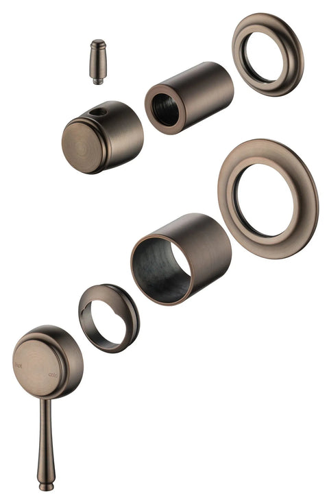 BELLA VISTA Mica Heritage Shower Mixer Diverter – TRIM KIT ONLY