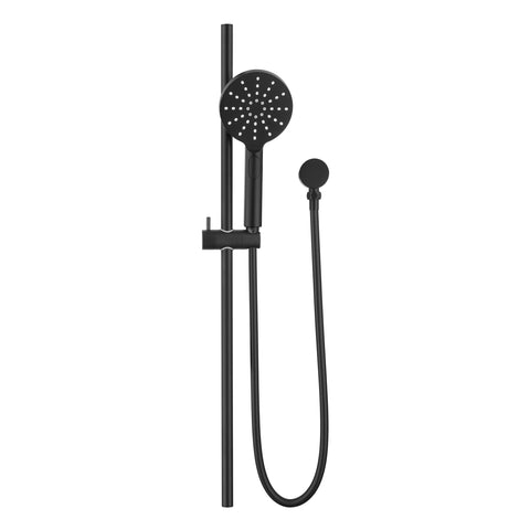 BELLA VISTA Mica Shower Head on Rail Round
