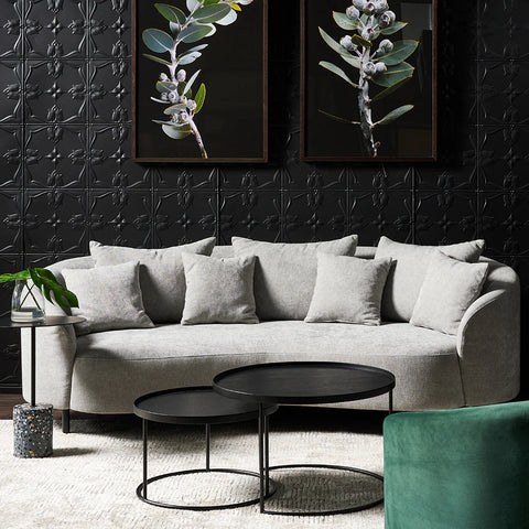 M+Co LIVING Freya Loft 3 Seater Sofa