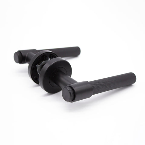 Manovella Rosedale Knurled Door Handle