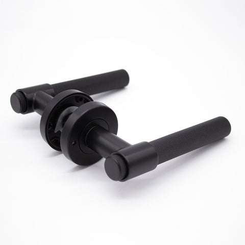 Manovella Rosedale Knurled Door Handle