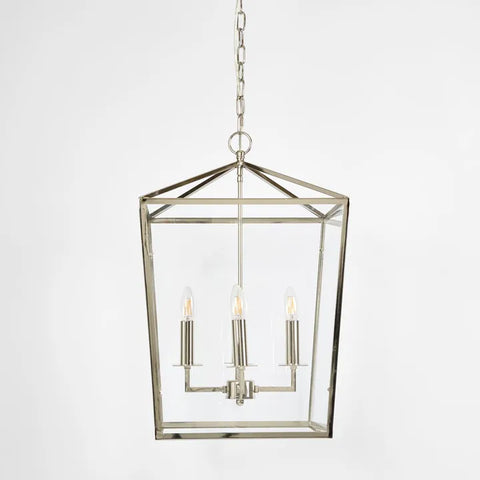 EMAC & LAWTON Ralph Large Glass Square Pendant