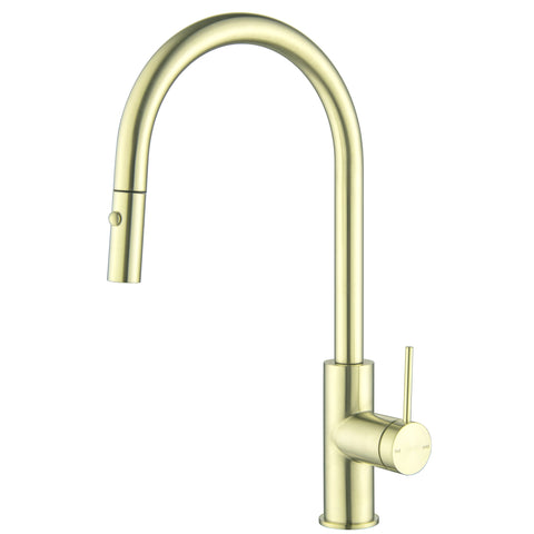 BELLA VISTA Mica Pull-Out Gooseneck Sink Mixer
