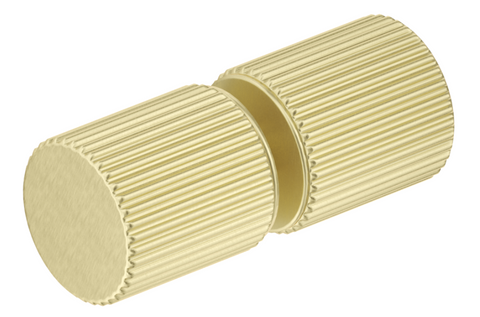 BELLA VISTA Shower Screen Handle – Fluted – Round