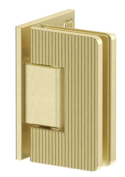 BELLA VISTA Shower Screen Hinge – Fluted – Glass To Wall