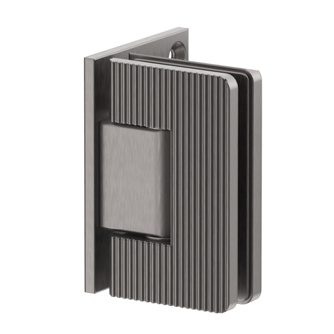 BELLA VISTA Shower Screen Hinge – Fluted – Glass To Wall