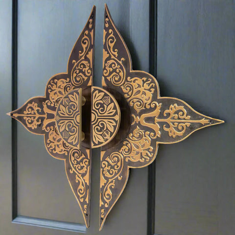 UPTOWN Temple Knob Entrance Pull