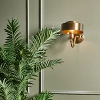 EMAC & LAWTON Gadsby Wall Light - Antique Brass