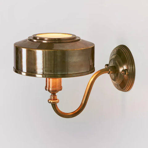 EMAC & LAWTON Gadsby Wall Light - Antique Brass