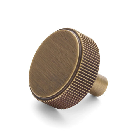 Manovella Artemis Round Fluted Cabinet Knob