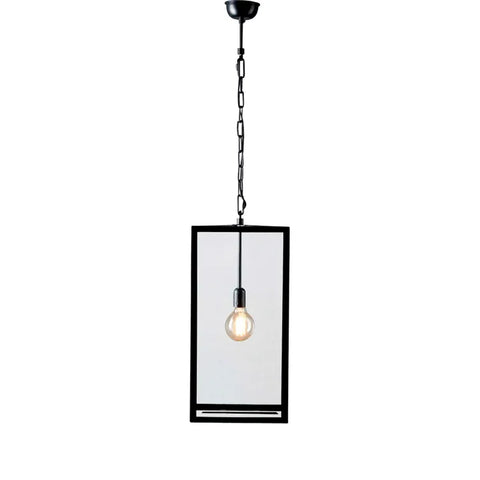 EMAC & LAWTON Archie Rose Ceiling Pendant Large Black