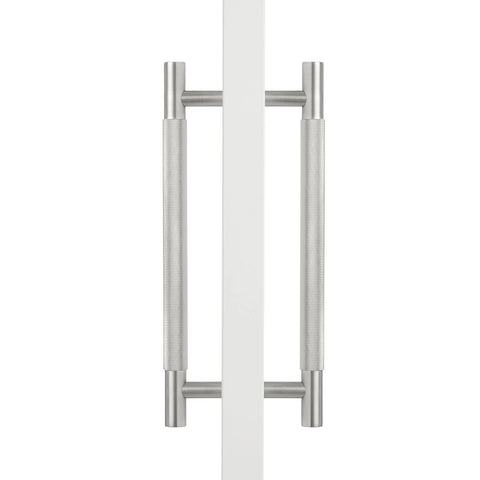 MANOVELLA Knurled Back to Back Door Pull - Charmian