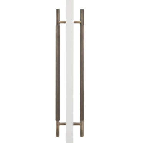 MANOVELLA Knurled Back to Back Door Pull - Charmian
