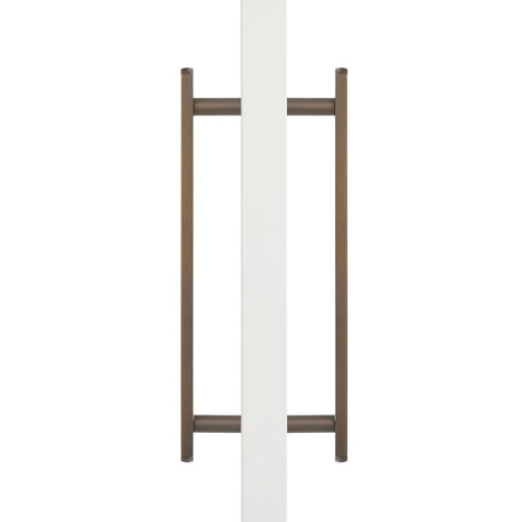 MANOVELLA Oval Profile Back to Back Door Pull - Imogen