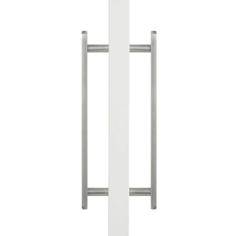 MANOVELLA Oval Profile Back to Back Door Pull - Imogen