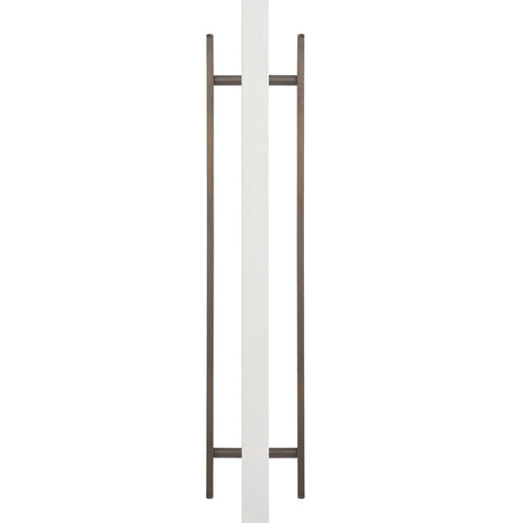 MANOVELLA Oval Profile Back to Back Door Pull - Imogen