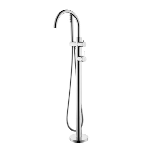 BELLAVISTA Mica Freestanding Bath Spout - Mixer & Handpiece