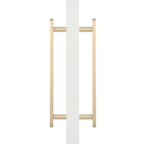 MANOVELLA Oval Profile Back to Back Door Pull - Imogen
