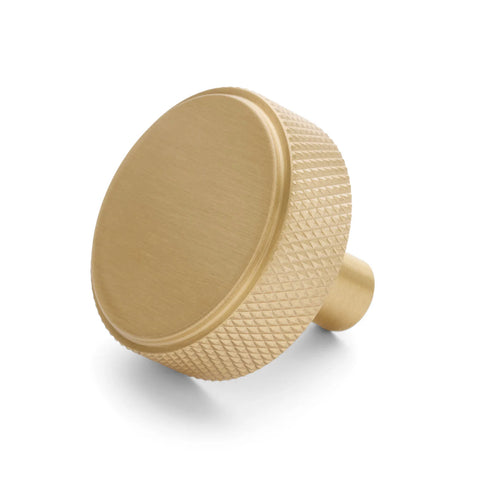 Manovella Octavia Round Knurled Cabinet Knob