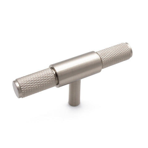 Manovella Miranda Knurled Cabinet T-Bar Pull