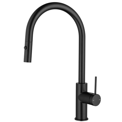 BELLAVISTA Mica Pull-Out Gooseneck Sink Mixer