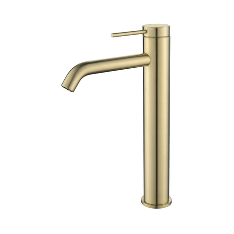 BELLA VISTA Mica Tall Basin Mixer - Curved Spout