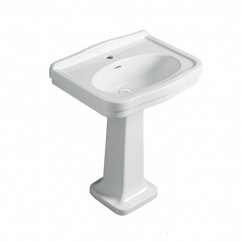 TURNER HASTINGS Claremont Fireclay Basin & Pedestal