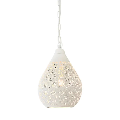 ZAFFERO Europa Ceiling Pendant Small White