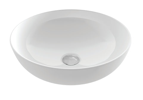 TURNER HASTINGS Fino Round Counter Top Fireclay Basin