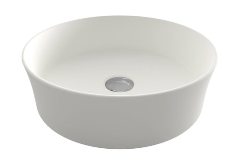 TURNER HASTINGS Fino Round Counter Top Fireclay Basin