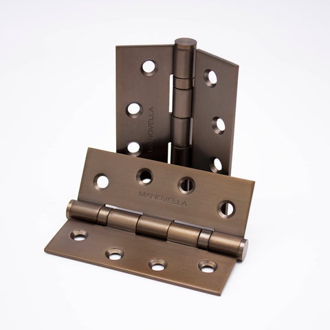 Manovella Ball Bearing Hinge (Pair) 100mm x 75mm