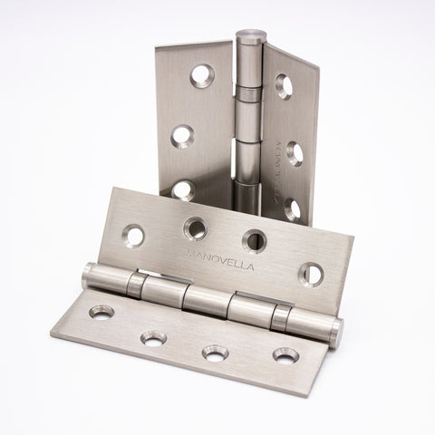 Manovella Ball Bearing Hinge (Pair) 100mm x 75mm