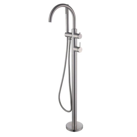 BELLA VISTA Mica Freestanding Bath Spout - Mixer & Handpiece