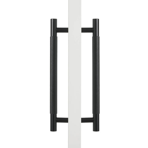 MANOVELLA Knurled Back to Back Door Pull - Charmian