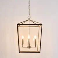 EMAC & LAWTON Ralph Large Glass Square Pendant