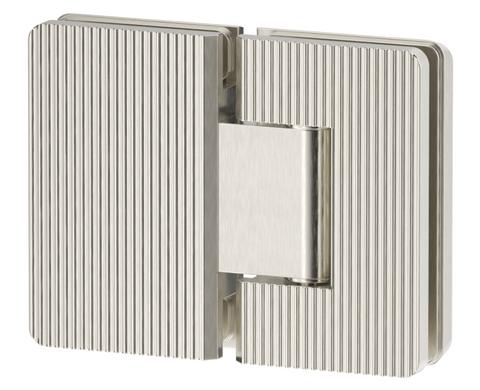 BELLA VISTA Shower Screen Hinge – Fluted – Glass To Glass