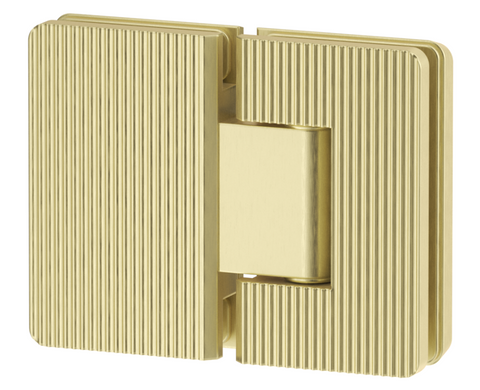 BELLA VISTA Shower Screen Hinge – Fluted – Glass To Glass