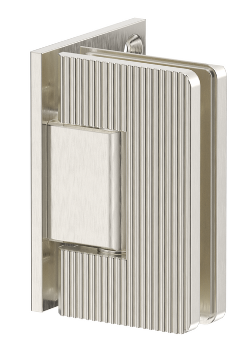 BELLA VISTA Shower Screen Hinge – Fluted – Glass To Wall