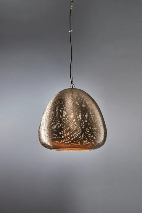 EMAC & LAWTON Stockport Dome Ceiling Pendant Nickel