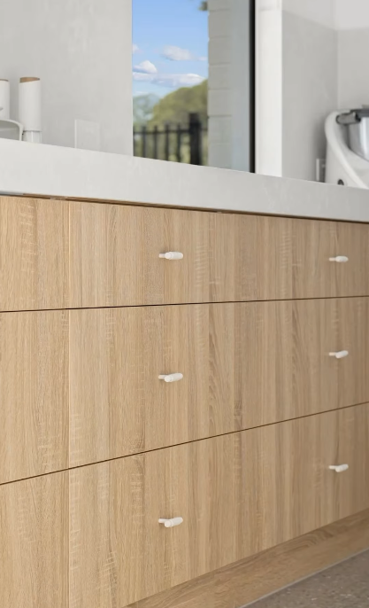 BAYSIDE LUXE - The Toorak Cabinetry Handle - White