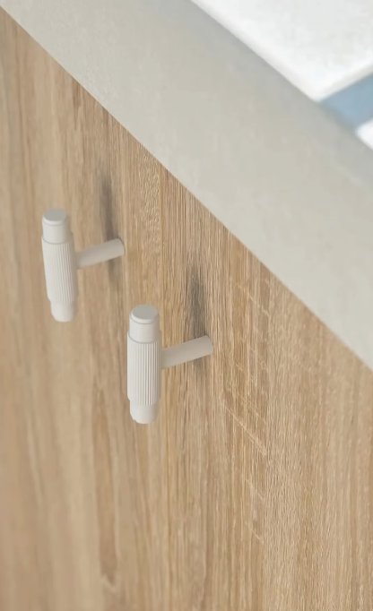 BAYSIDE LUXE - The Toorak Cabinetry Handle - White